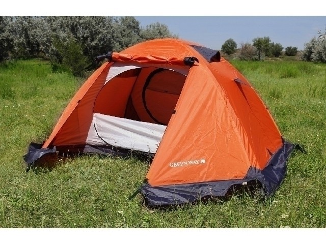 Палатка 2-x местная Алатау (260 см / 210 см / 110 см) 100415А